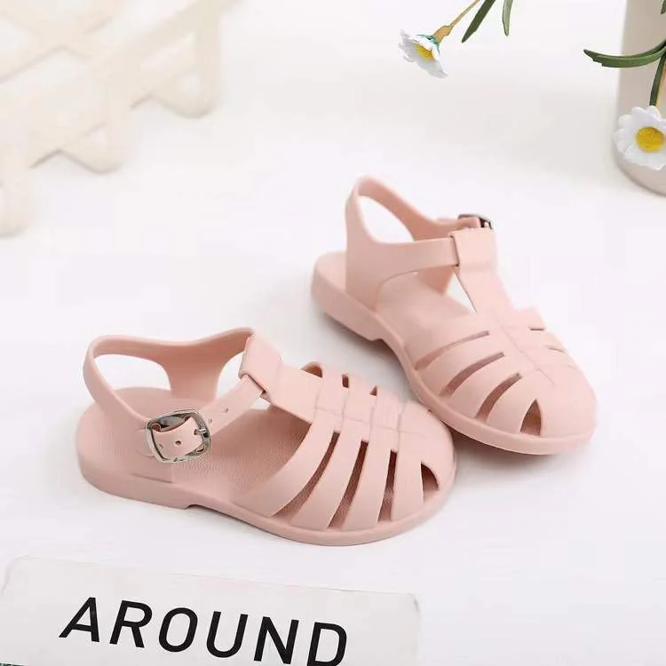 Ozznek Shoes  Kids Jelly Sandals – Waterproof, Wide Toe | Roman Style - Image 8