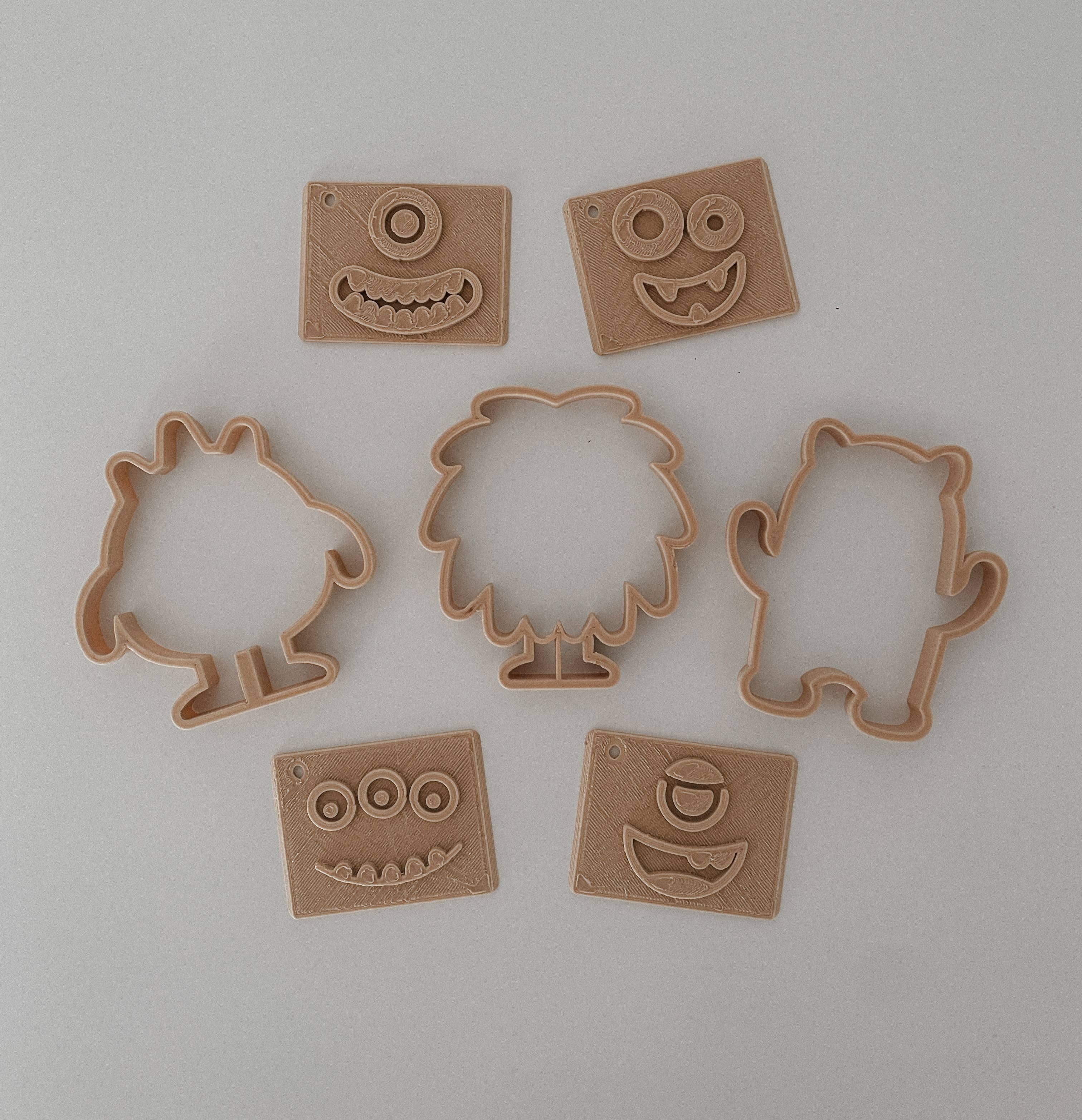 Kinfolk Pantry Halloween Monster Playdough Eco Stamp Set - Image 6