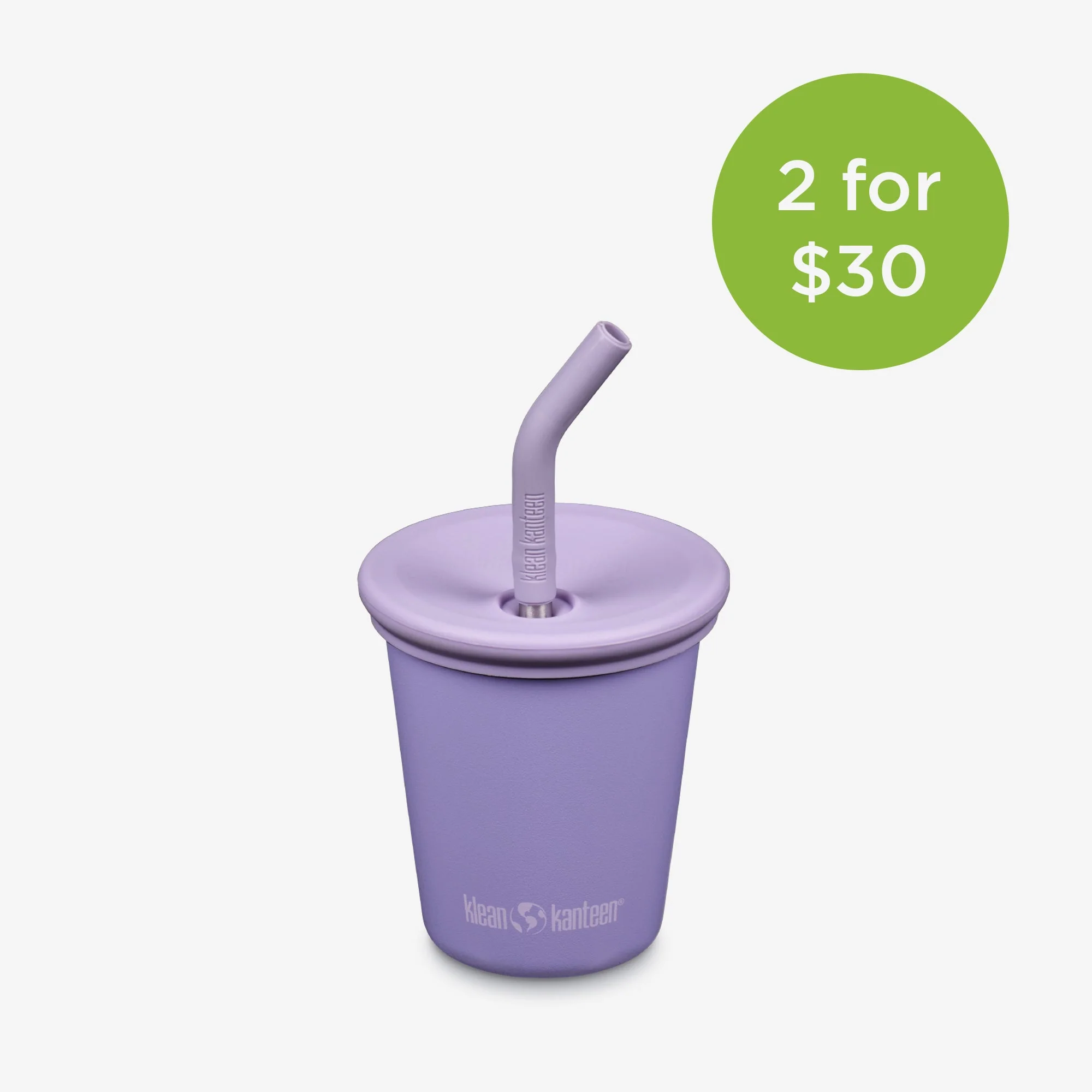 Klean Kanteen 10oz Kid's Cup with Straw Lid - Image 5