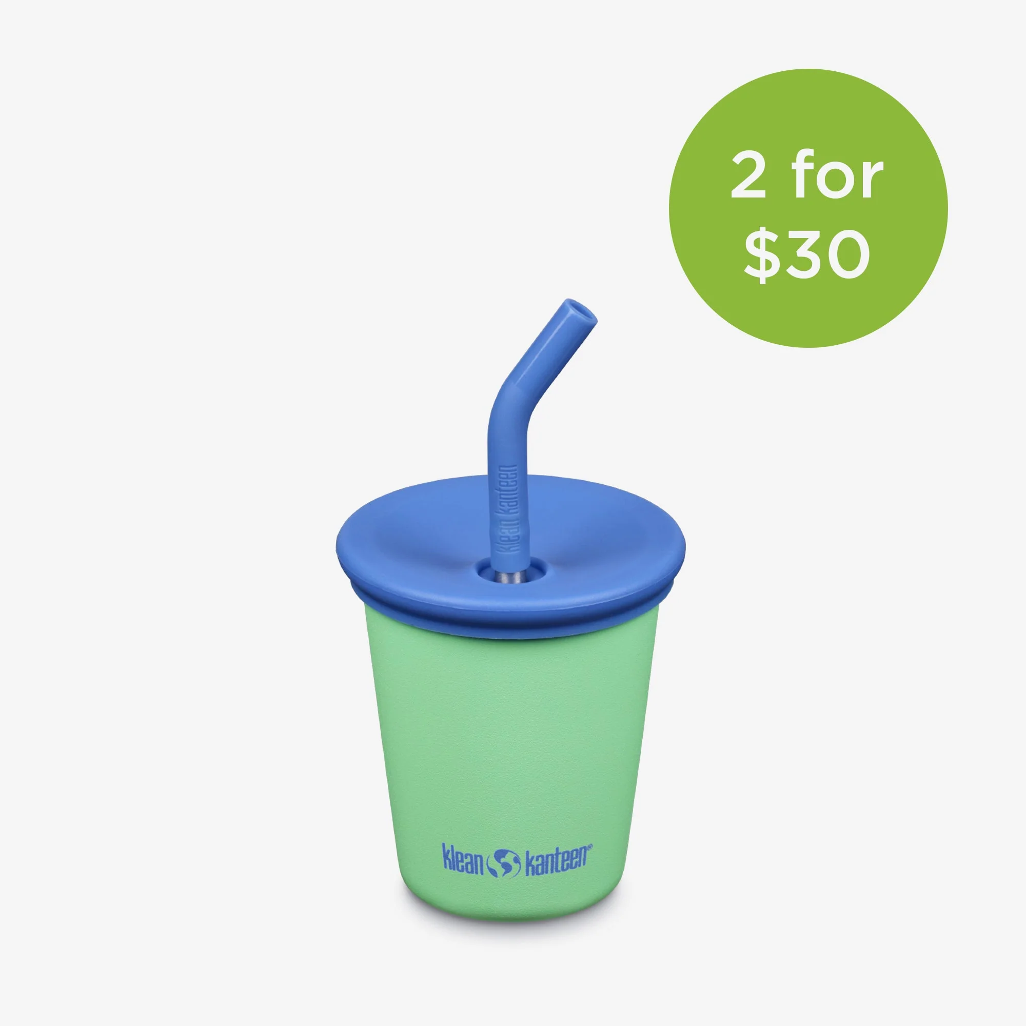 Klean Kanteen 10oz Kid's Cup with Straw Lid - Image 7