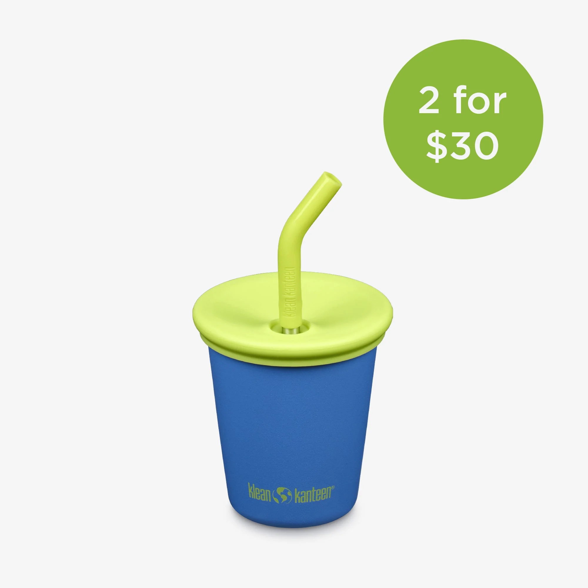 Klean Kanteen 10oz Kid's Cup with Straw Lid - Image 8