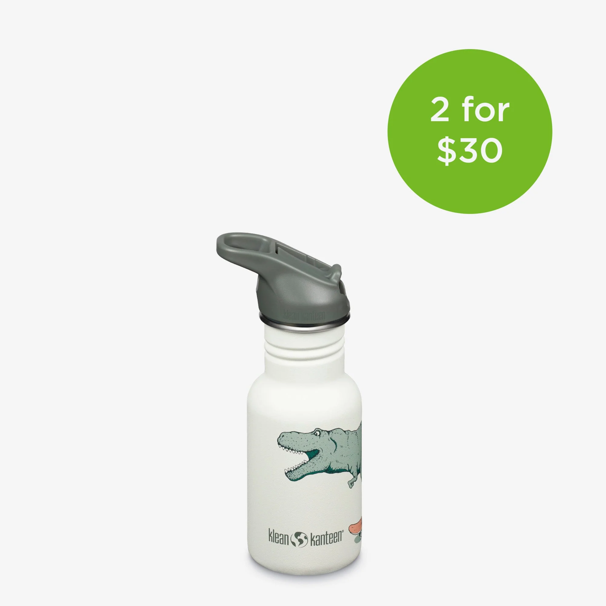 Klean Kanteen 12oz Kid's Classic with Flip Seal Sport Cap - Image 10
