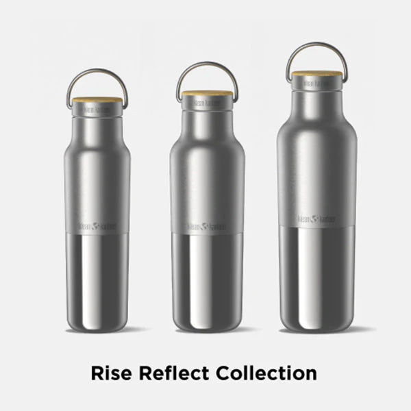 Klean Kanteen 20oz Rise Reflect with Bamboo Cap - Image 3