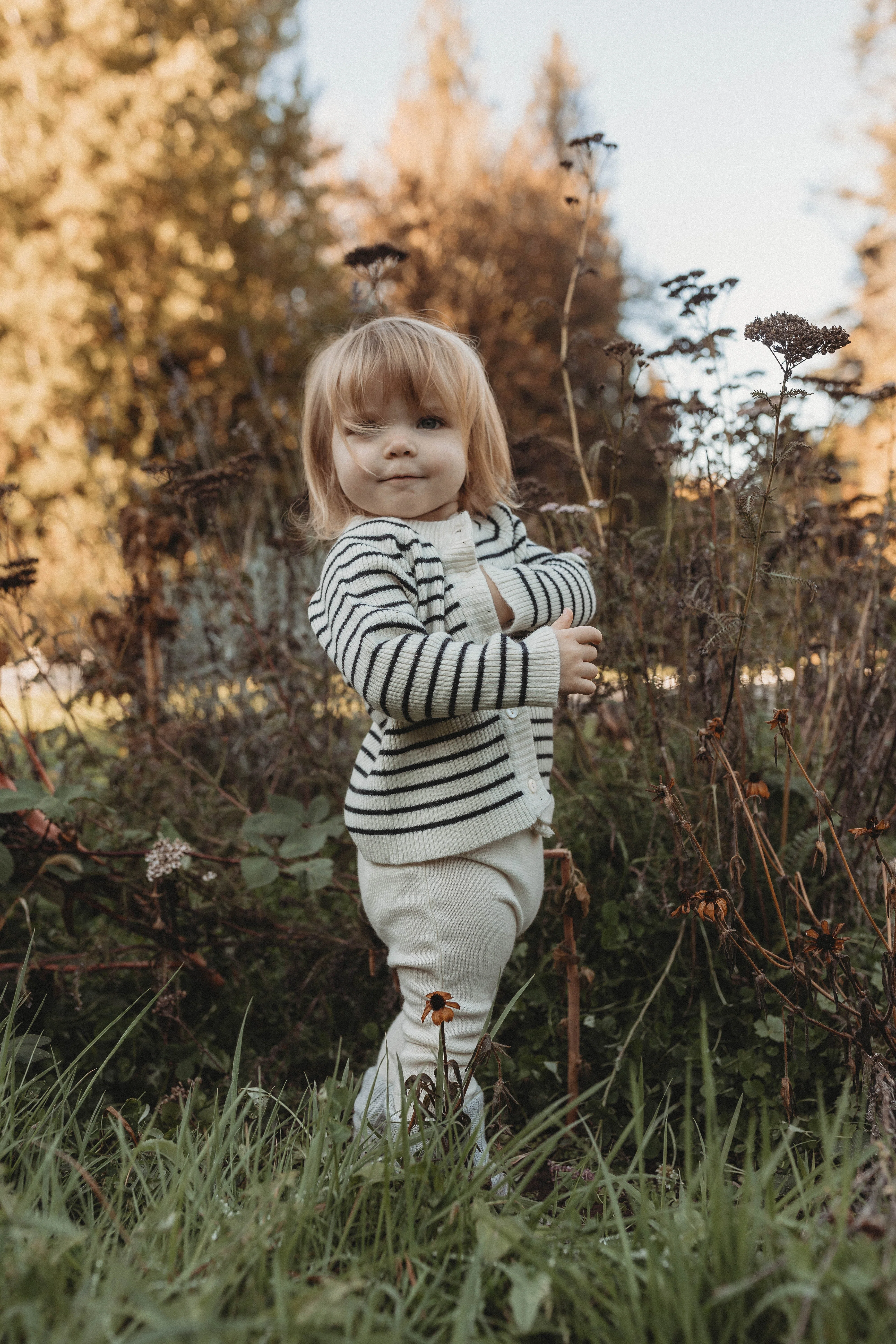 La Petit Lapin Cashmere Cardigan | Black/White - Image 6