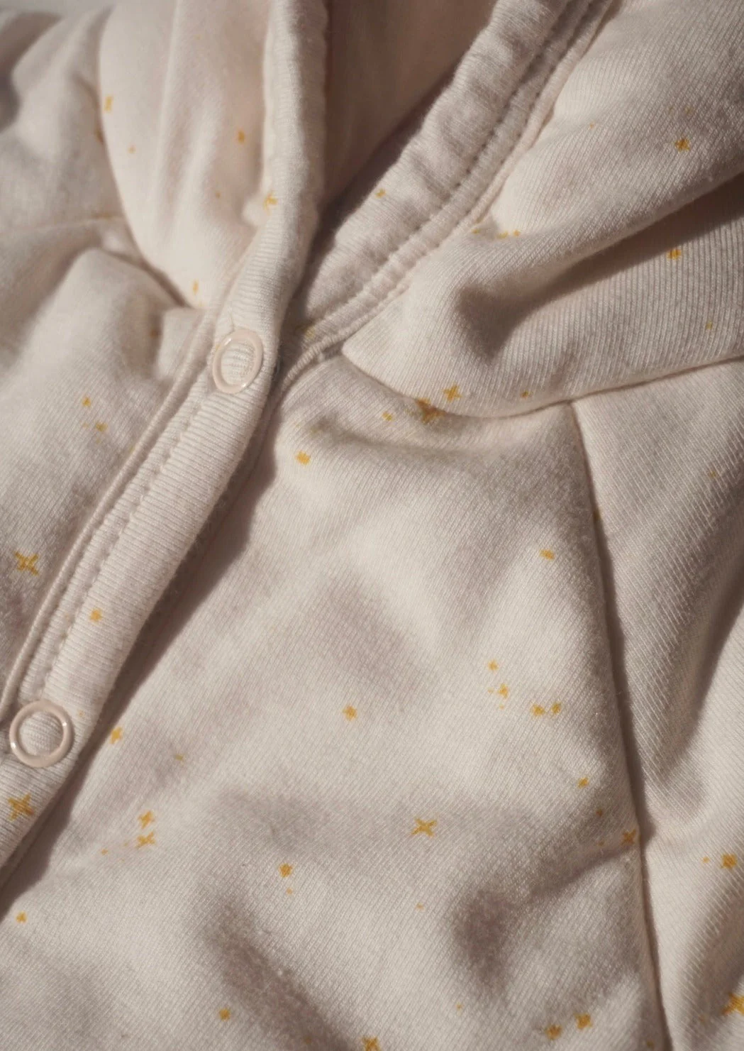 La Petit Lapin Étoile | Organic Cotton Plush Onesie | Blush - Image 7