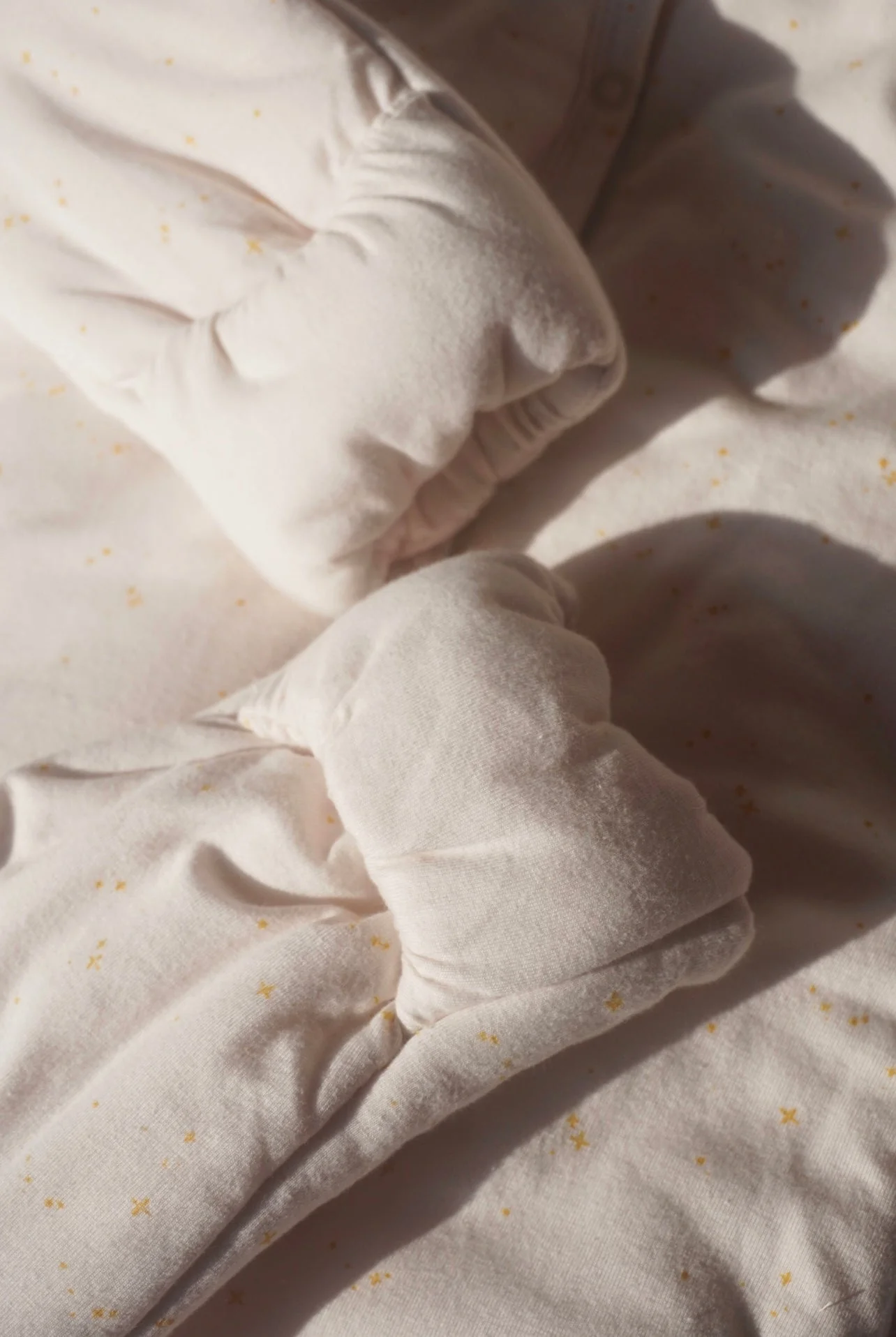 La Petit Lapin Étoile | Organic Cotton Plush Onesie | Blush - Image 8