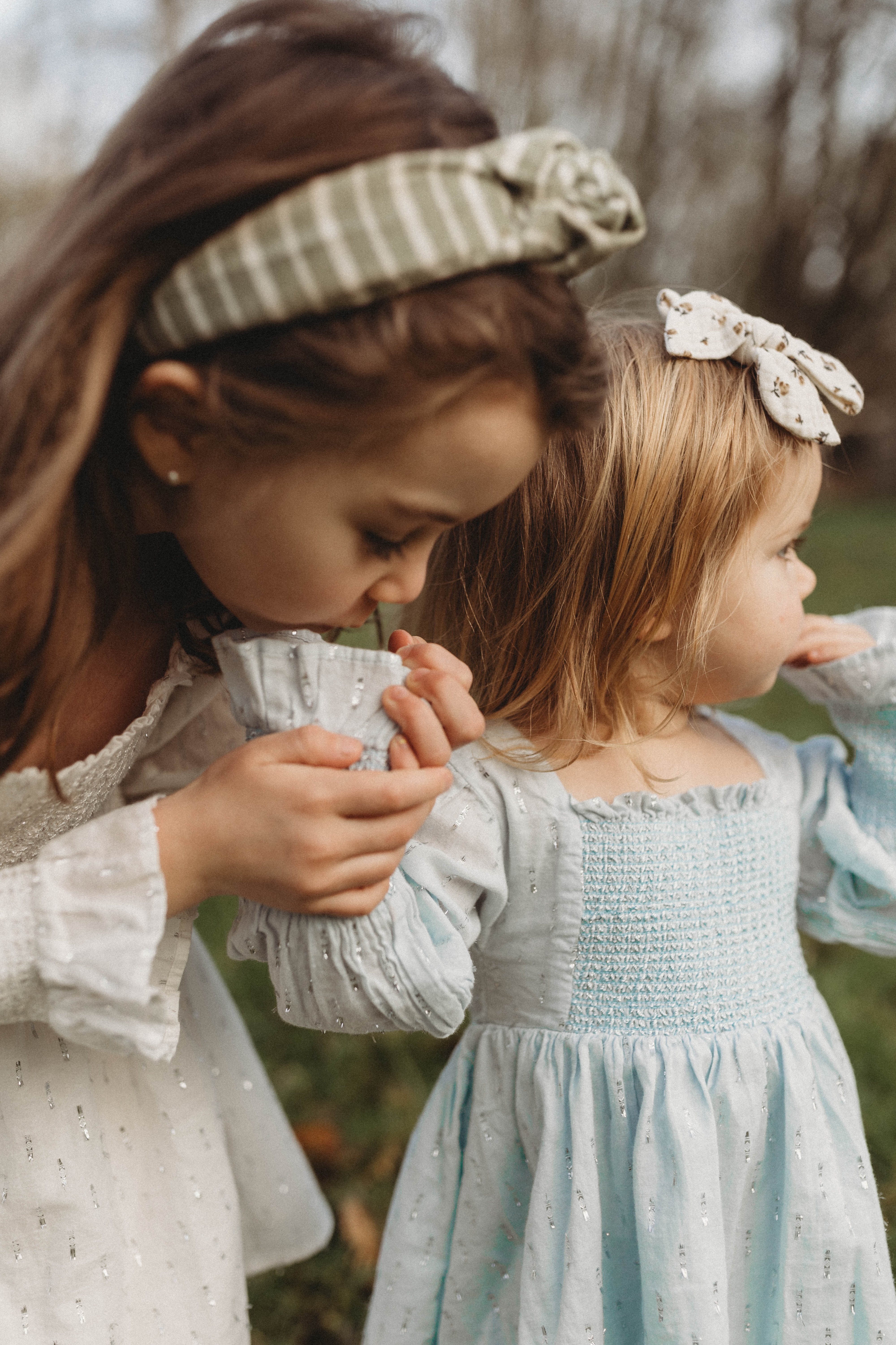 La Petit Lapin Harlow | Cotton Sparkle Dress | Baby Blue - Image 15