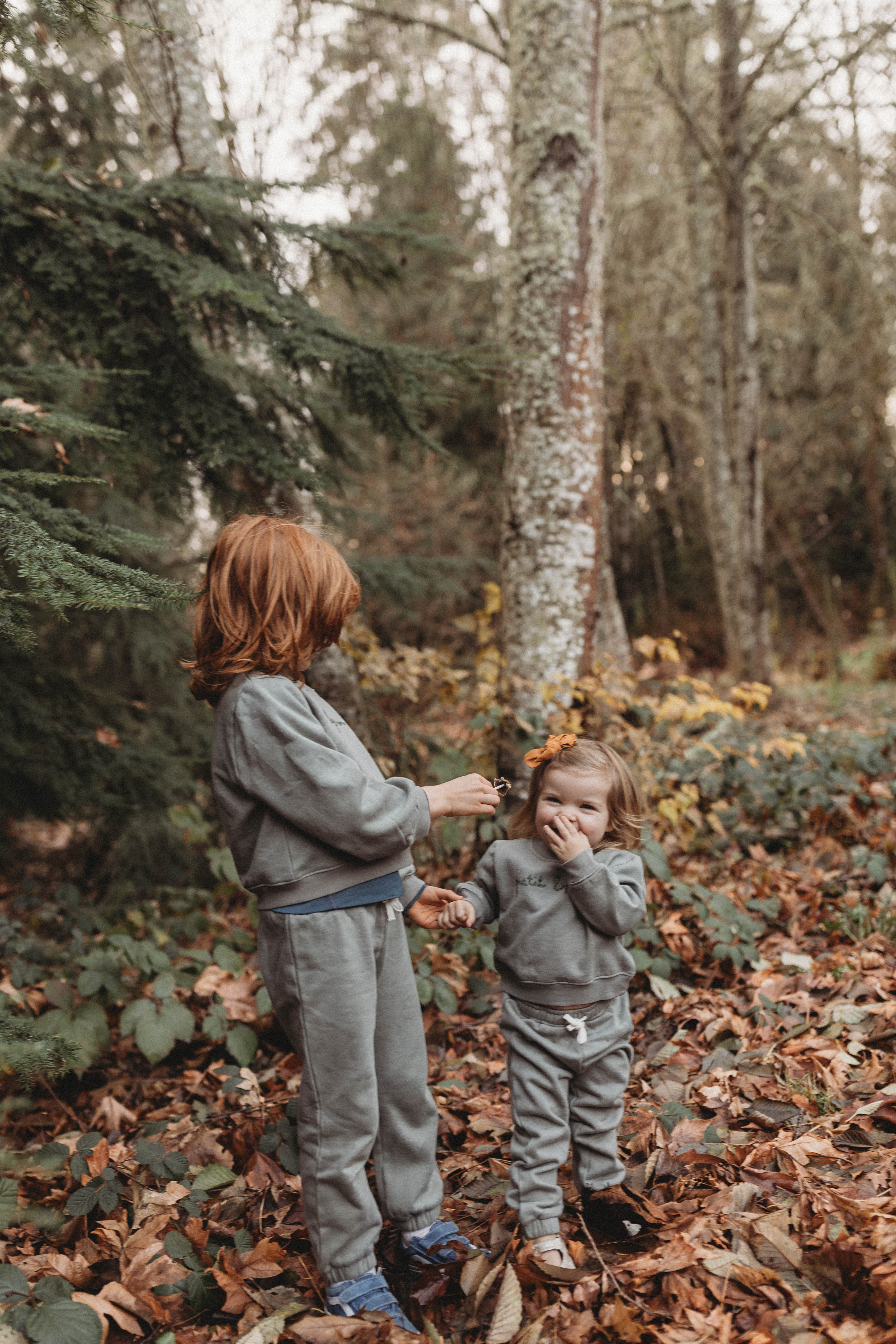 La Petit Lapin Finley | Cotton Fleece Sweatsuit Set | Petit Lapin | Mulled Basil - Image 10