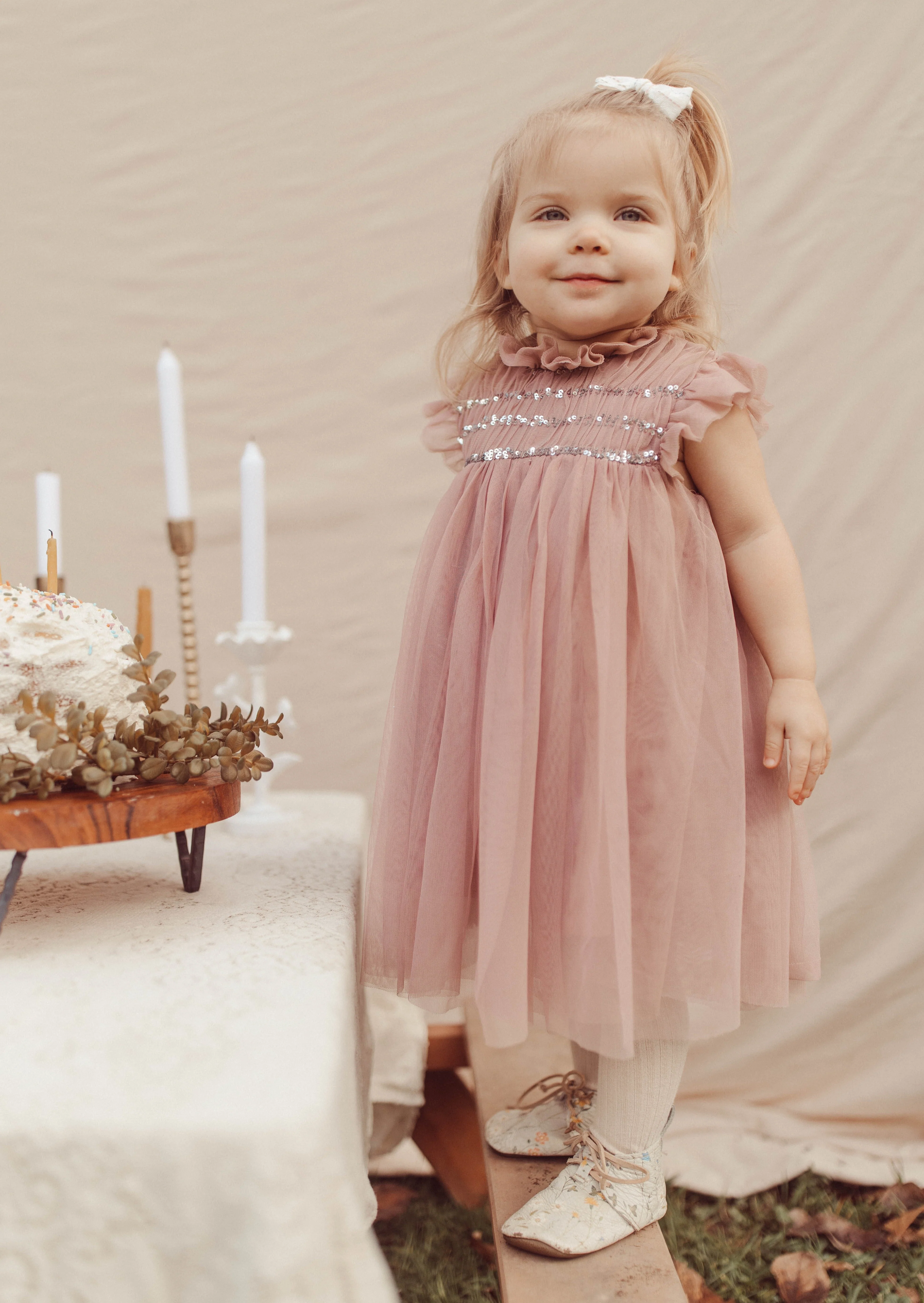 Le Petit Lapin Scarlett | Cotton Tulle Dress | Tosca - Image 13