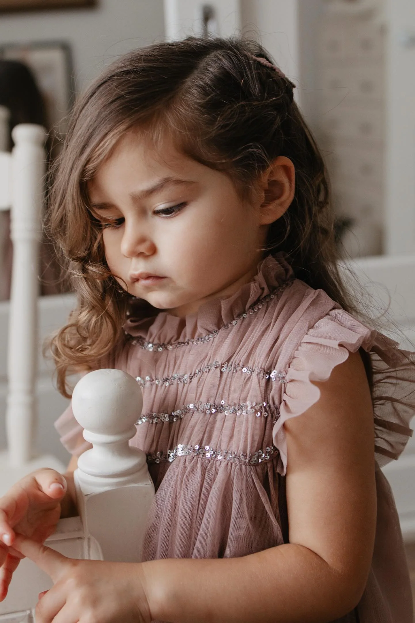 Le Petit Lapin Scarlett | Cotton Tulle Dress | Tosca - Image 2
