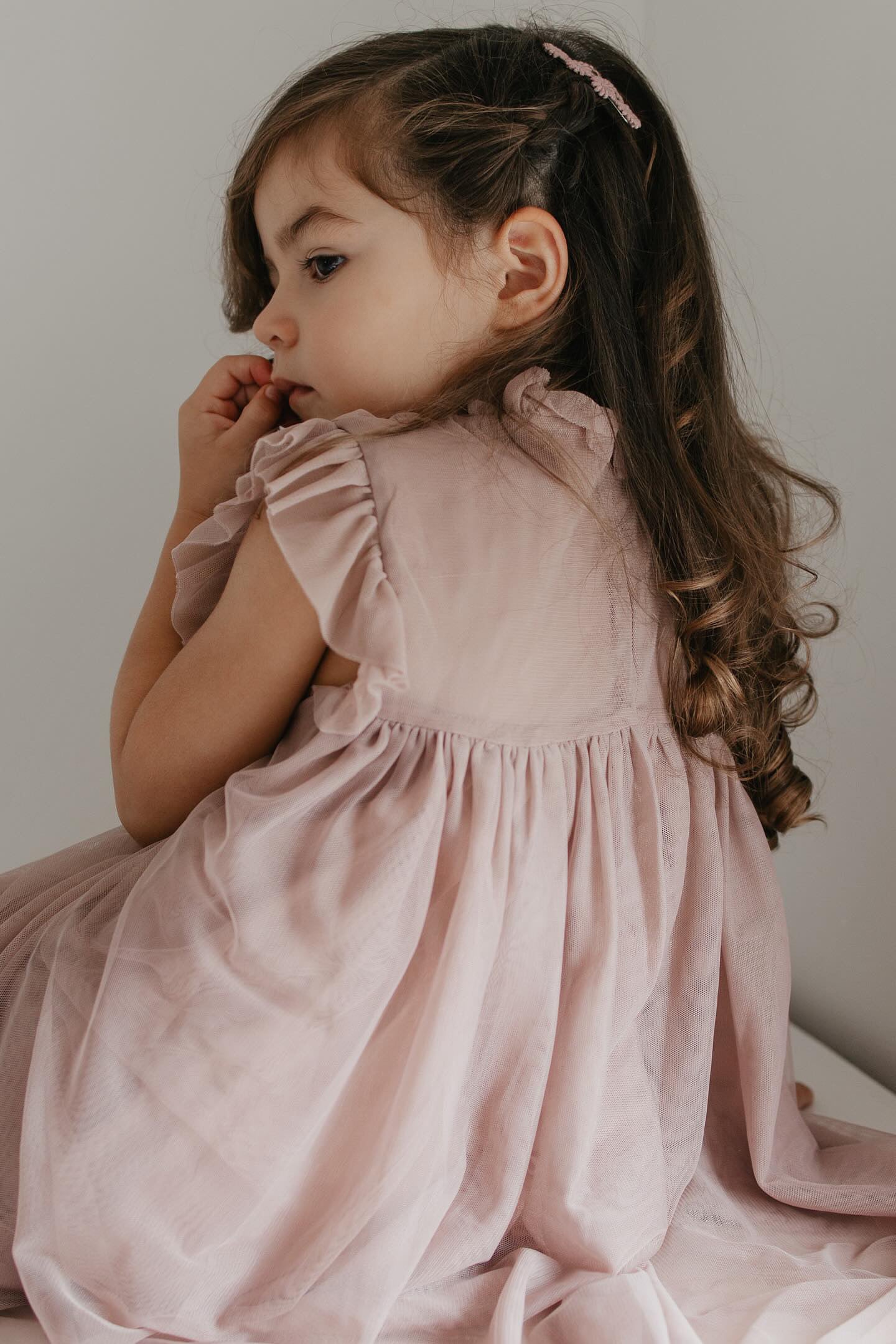 Le Petit Lapin Scarlett | Cotton Tulle Dress | Tosca - Image 3