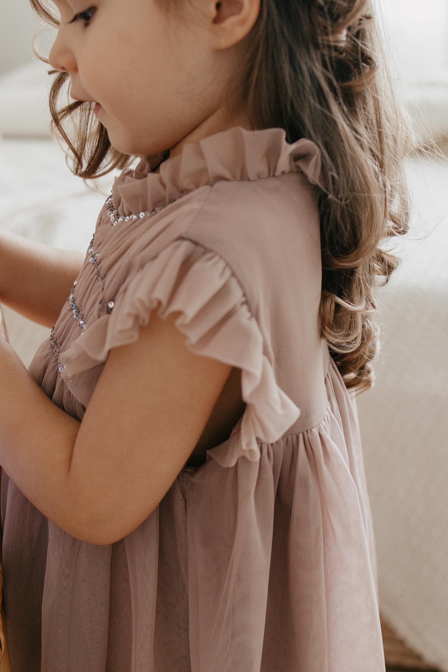 Le Petit Lapin Scarlett | Cotton Tulle Dress | Tosca - Image 4