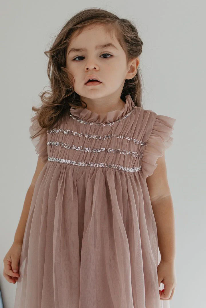 Le Petit Lapin Scarlett | Cotton Tulle Dress | Tosca - Image 9