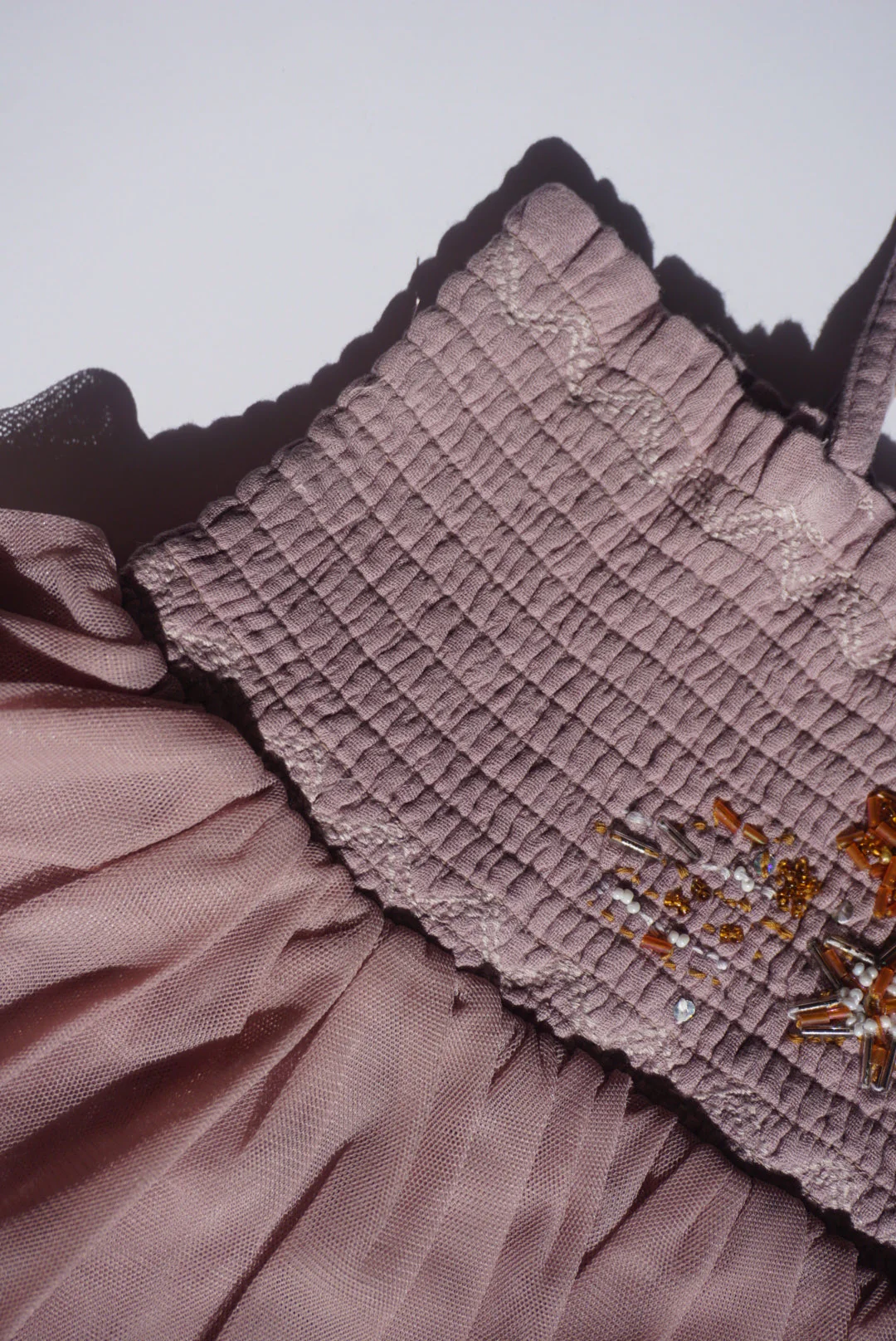 Le Petit Lapin Valentina | Organic Muslin Petit Etoile Tutu Romper | Lilac - Image 9