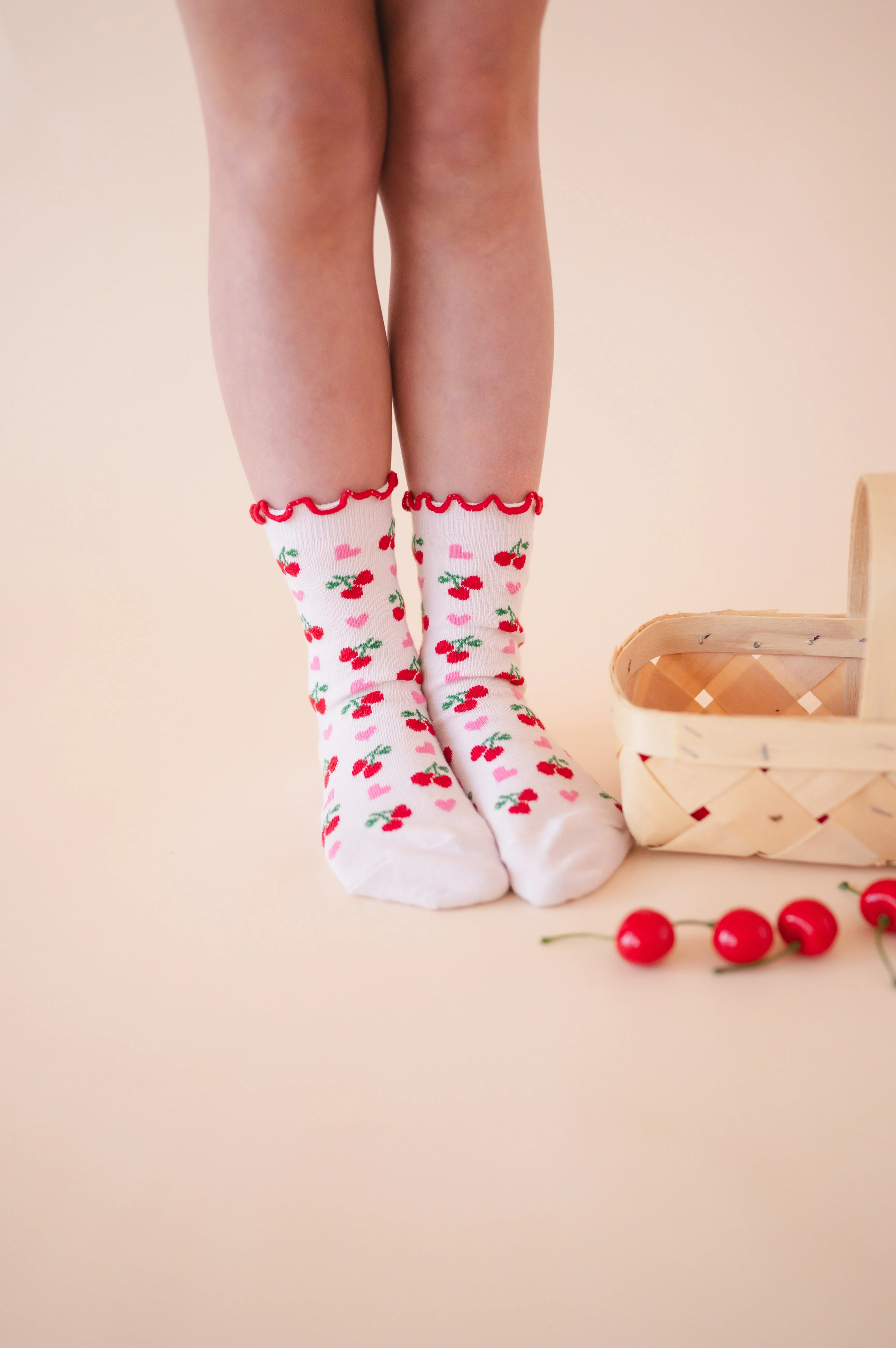 Little Millers Sweet Cherry Sock - Image 5