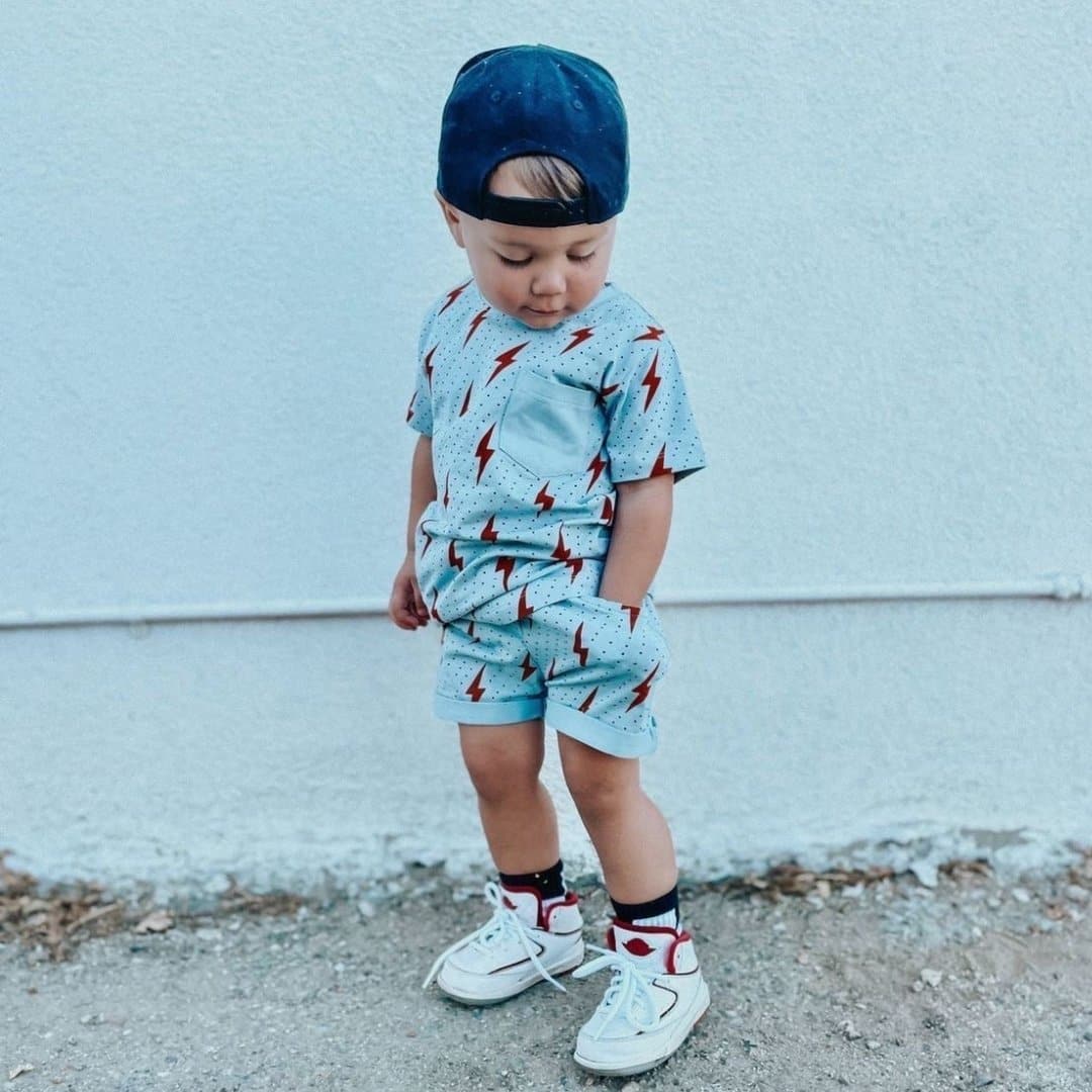 LITTLE RAD THINGS SPARK RETRO SHORTS - Image 3