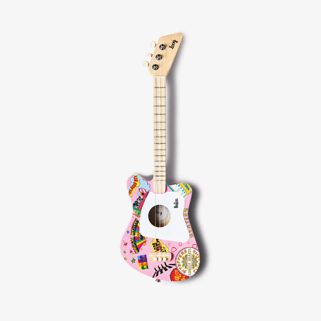 Beatles + loog mini guitar - Image 3