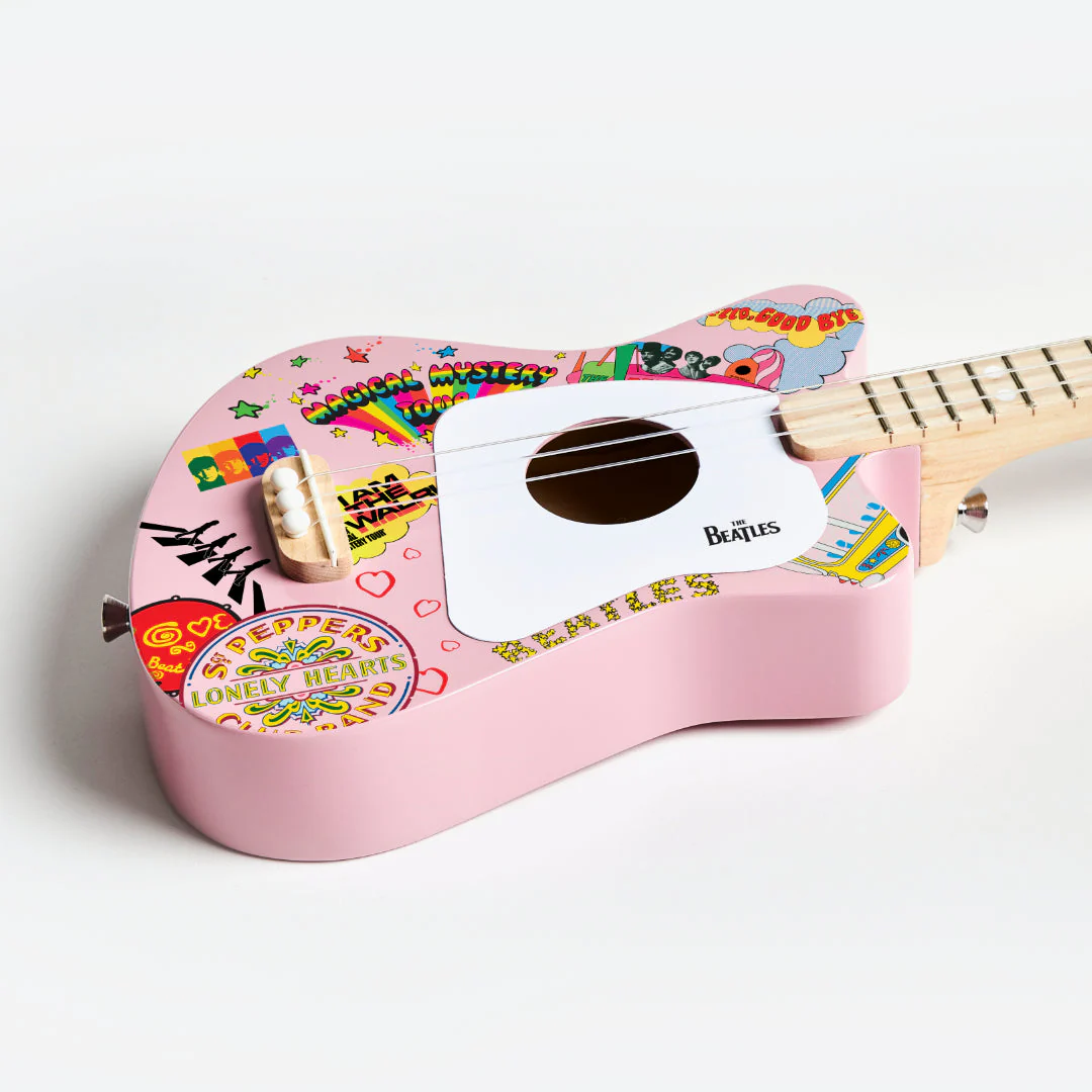 Beatles + loog mini guitar - Image 4