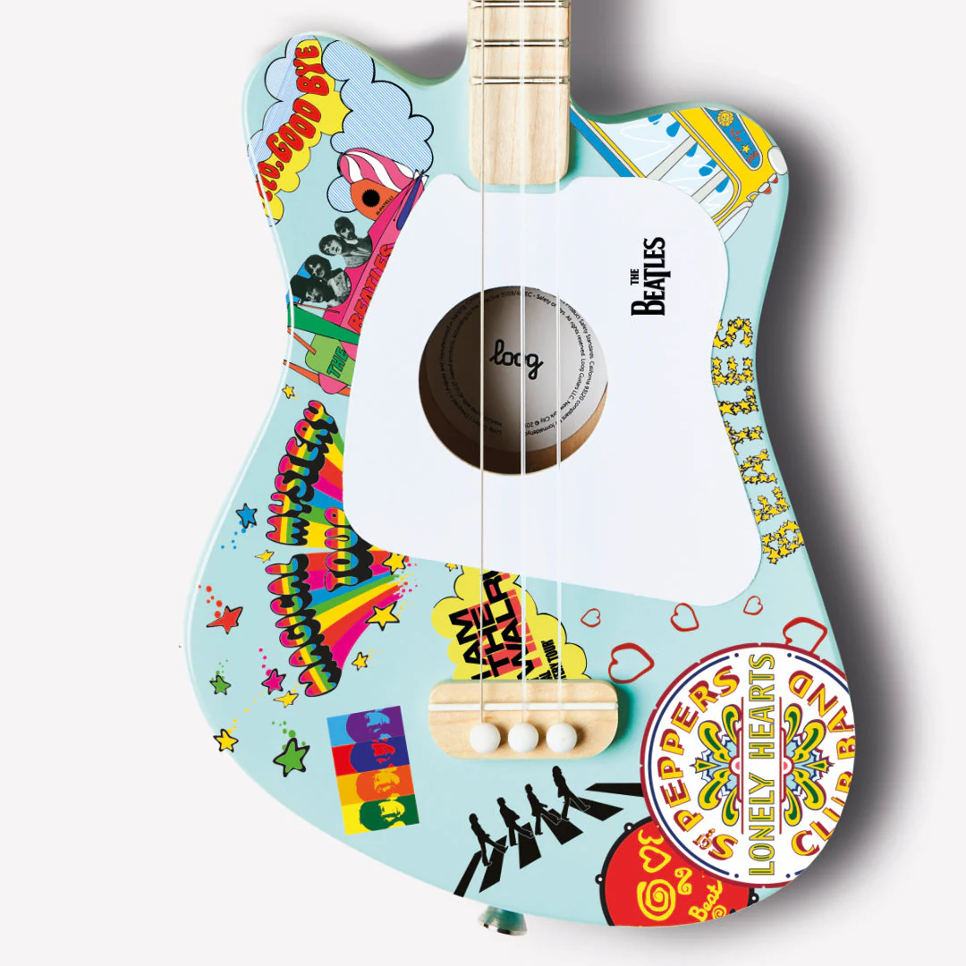 Beatles + loog mini guitar - Image 2