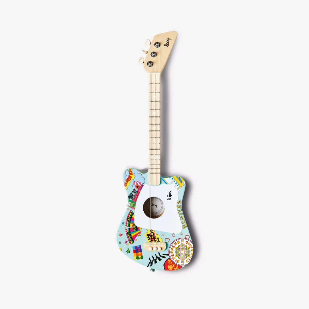Beatles + loog mini guitar - Image 3