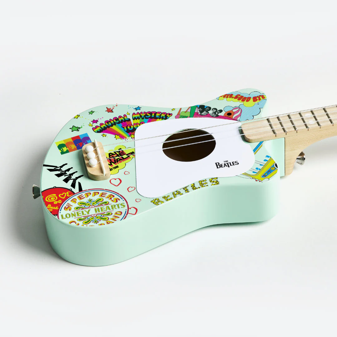 Beatles + loog mini guitar - Image 4