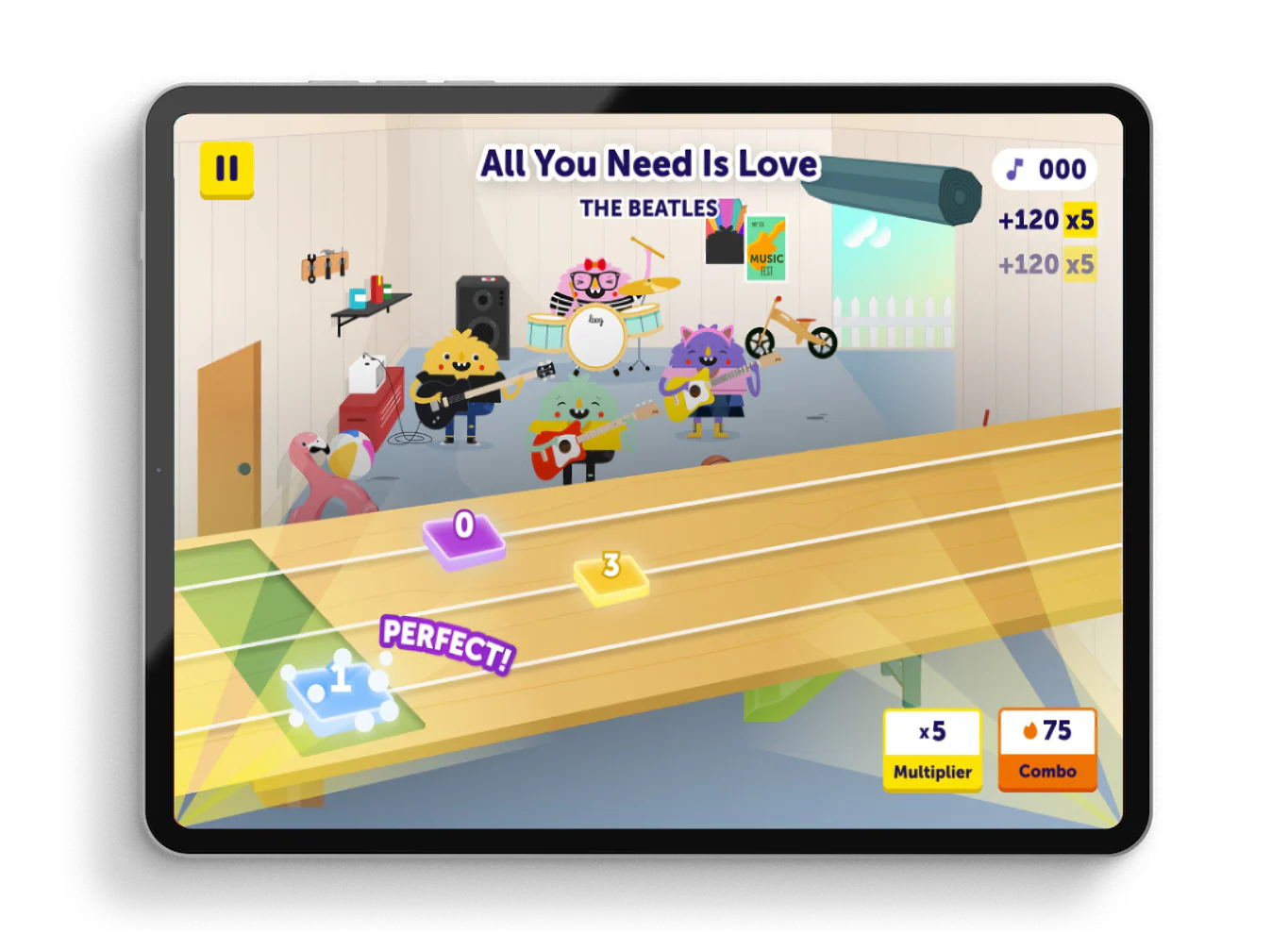Beatles + loog mini guitar - Image 6