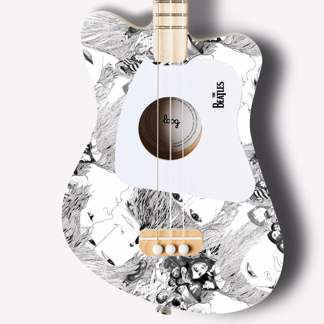 Beatles + loog mini guitar - Image 2
