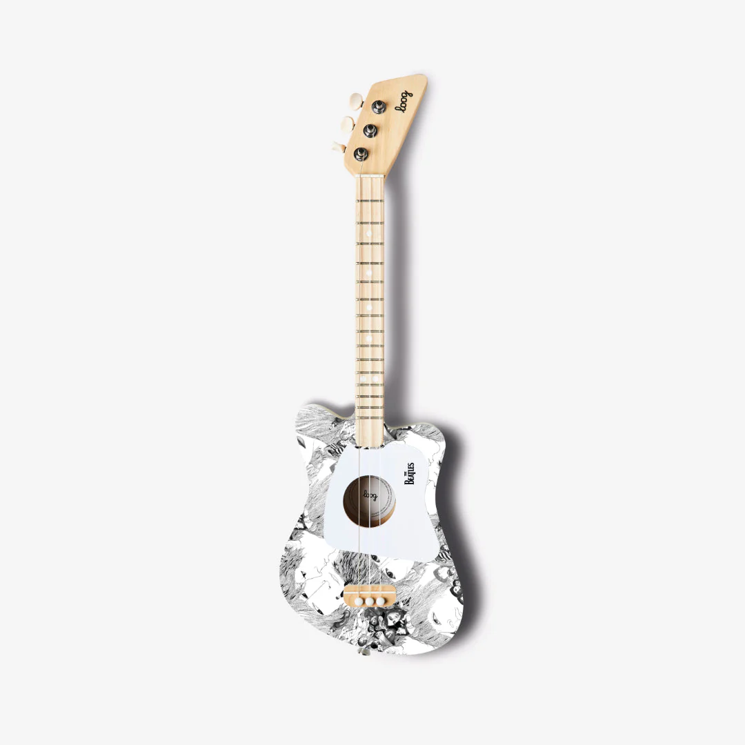 Beatles + loog mini guitar - Image 3