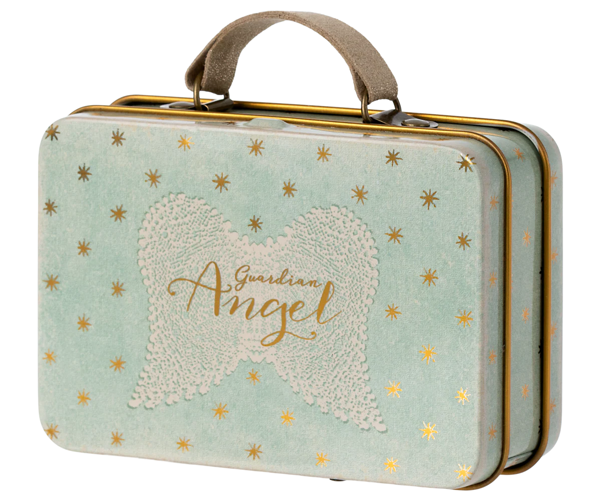 Maileg Angel Mouse in Suitcase, Little Sister - Image 4