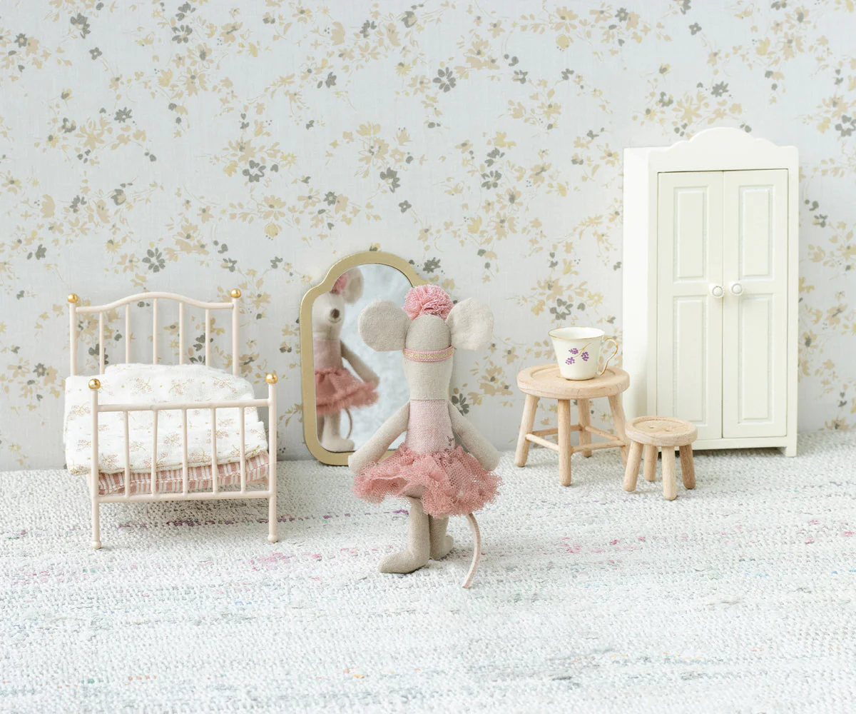 Maileg Ballerina mouse, Little Sister - Rose - Image 2