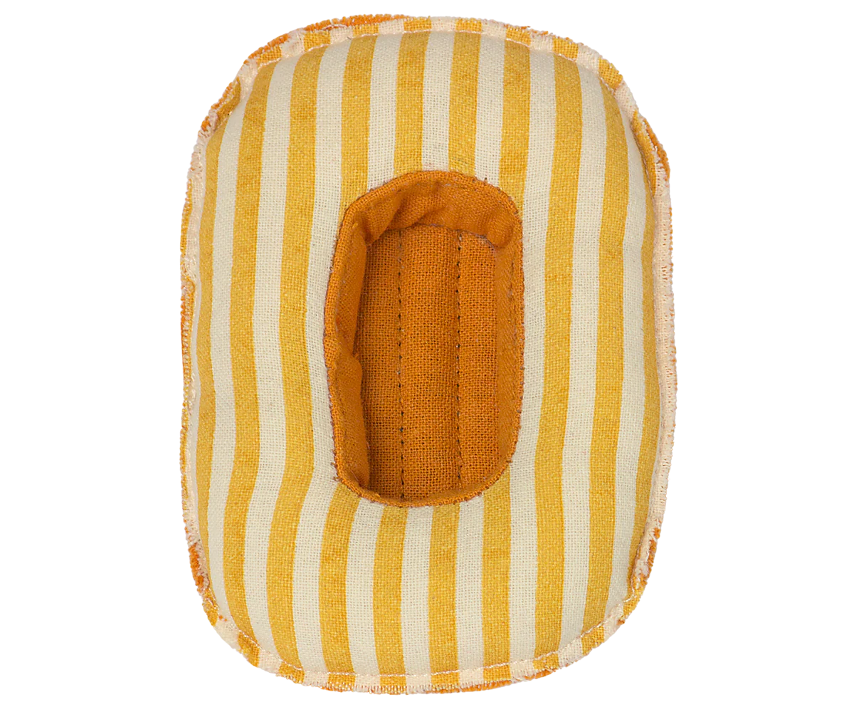 Maileg Beach Raft, Yellow Stripe - Image 5