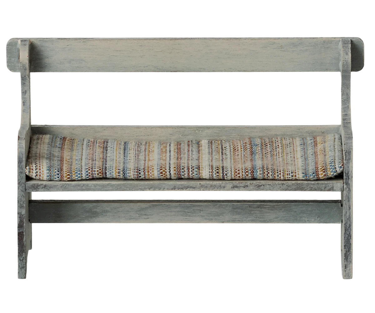 Maileg Bench, Mouse - Vintage off white - Image 2