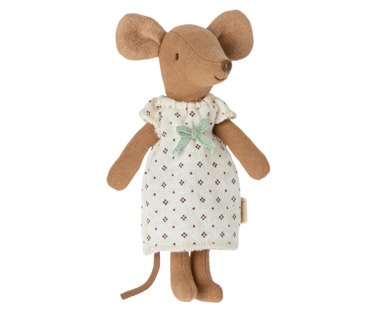 Maileg Big Sister Mouse in Box - Nightgown - Image 2