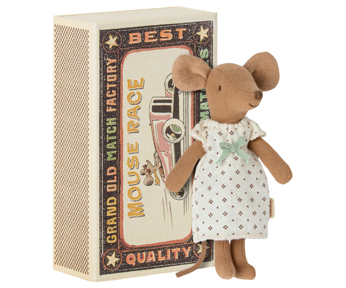 Maileg Big Sister Mouse in Box - Nightgown - Image 3
