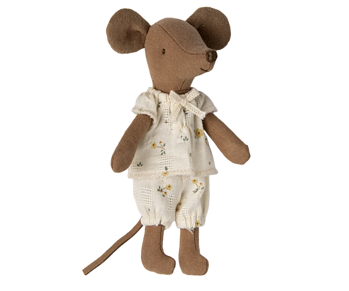 Maileg Big Sister Mouse in Box - Pyjamas - Image 3