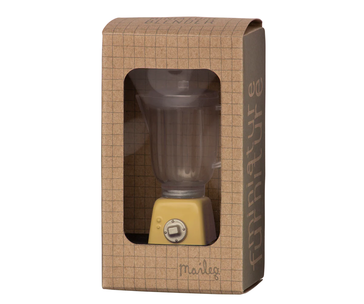 Maileg Blender Miniature, Yellow - Image 2