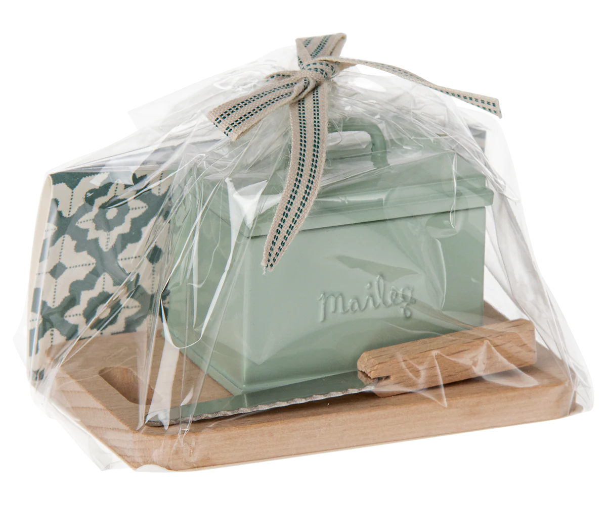 Maileg Bread Box w/ Utensils, Miniature - Image 4