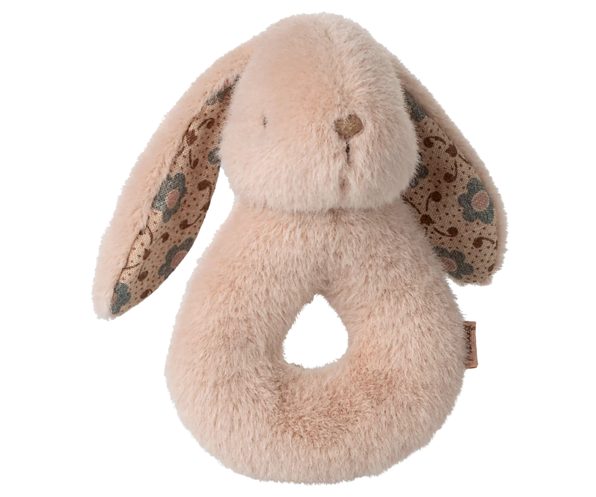 Maileg Bunny rattle set - Powder - Image 3