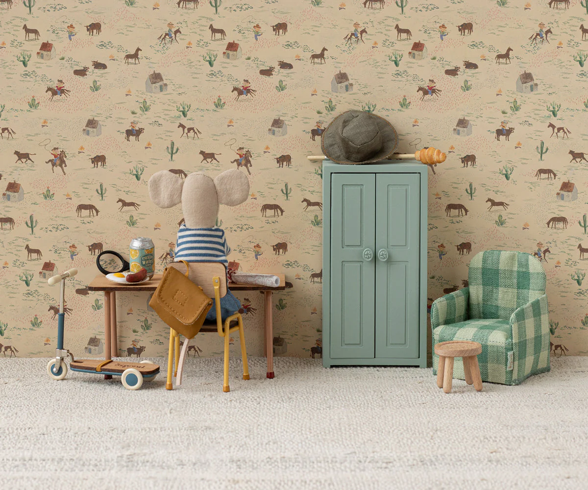 Maileg Chair, Mouse - Yellow - Image 2