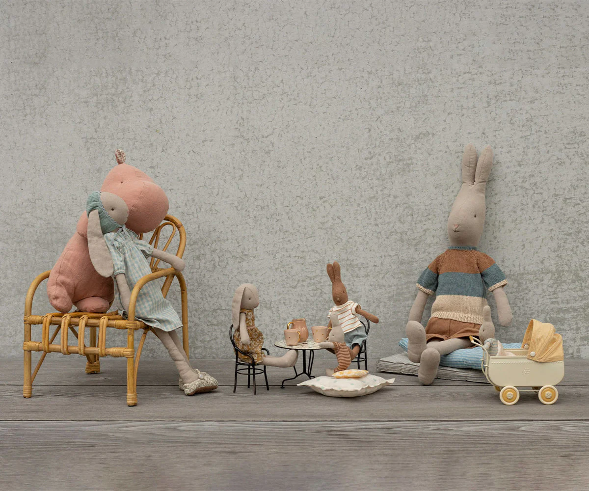 Maileg Chair with Armrest, Miniature - Image 3