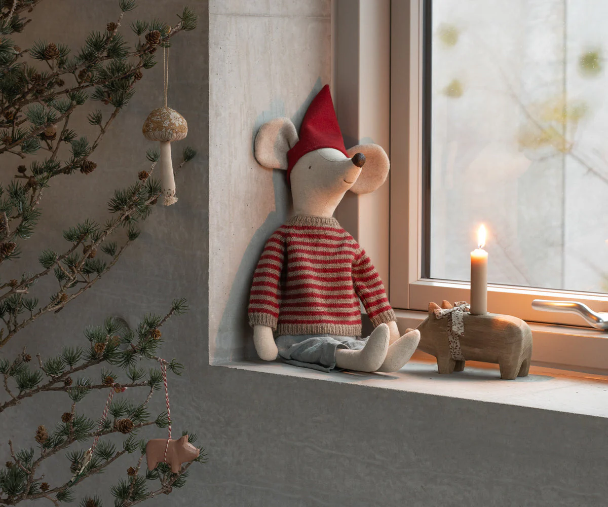 Maileg Christmas mouse, Maxi - Image 2