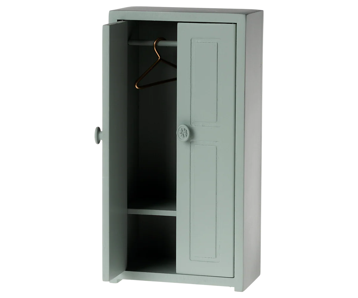 Maileg Closet, Mouse - Soft blue - Image 5