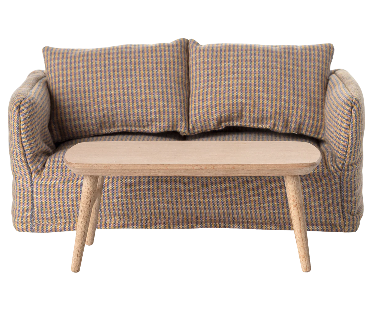 Maileg Coffee table, Mouse - Nature - Image 3