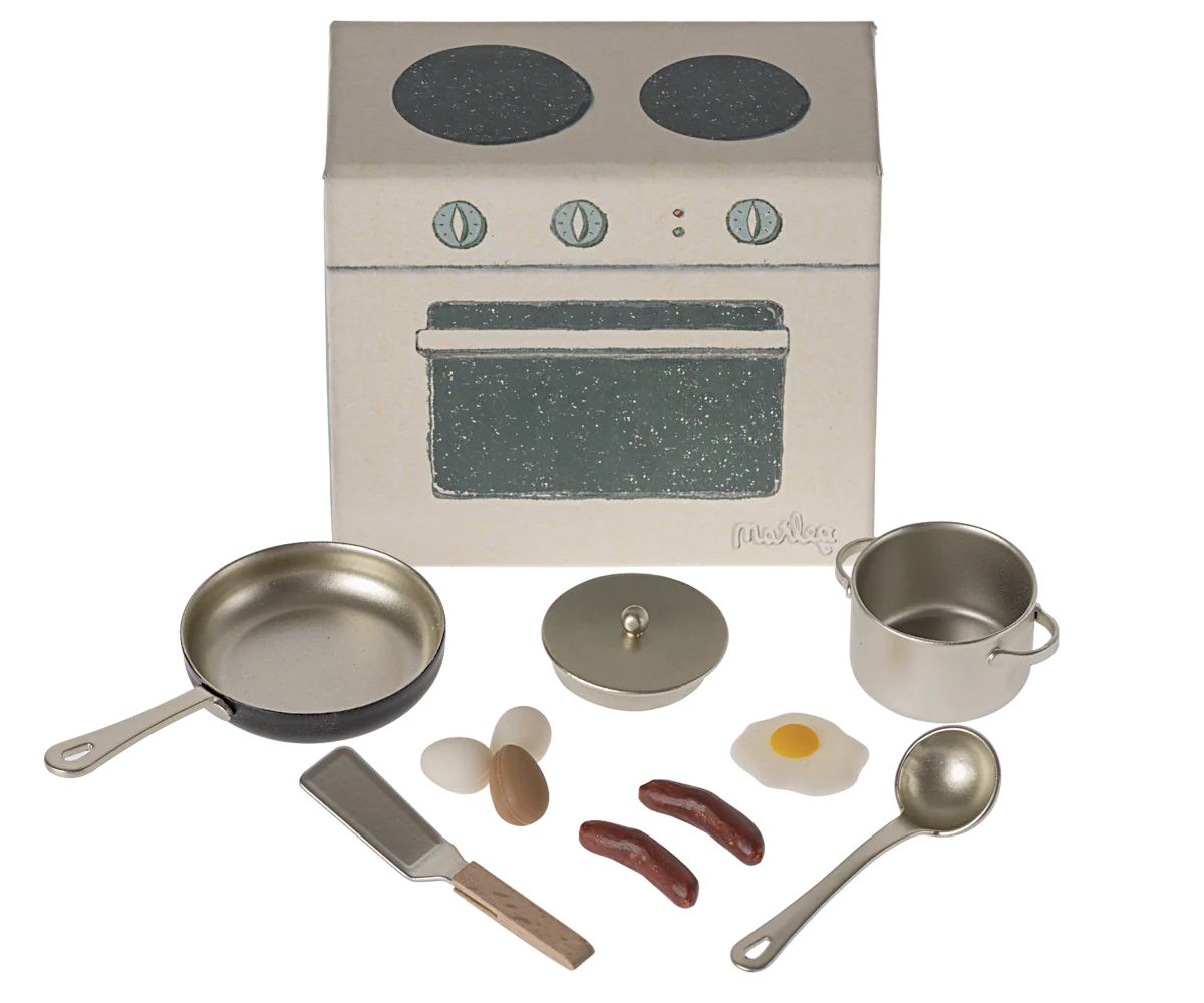 Maileg Cooking Set, Mouse - Image 4