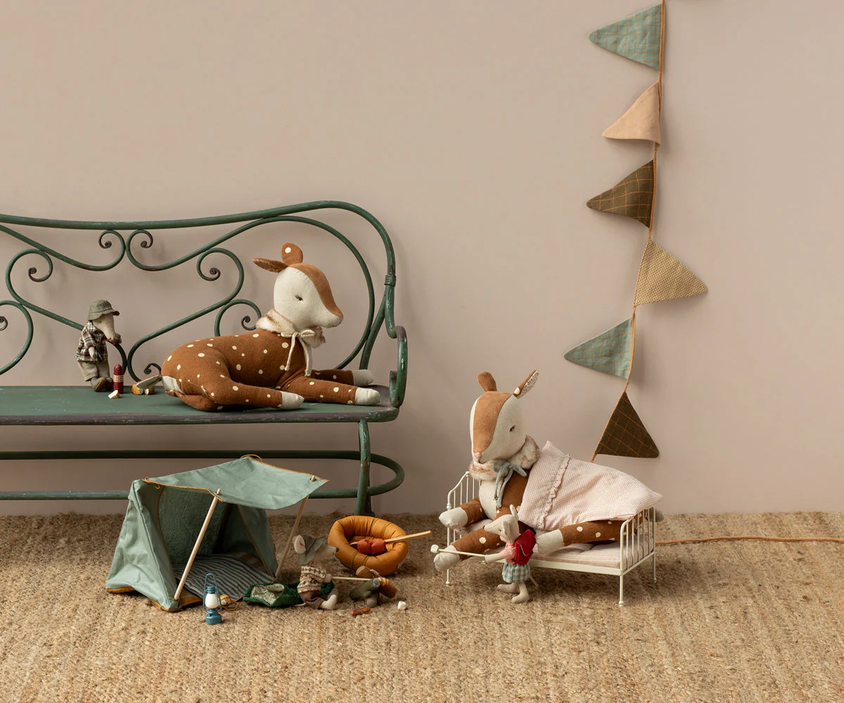 Maileg Cosy Bambi - Mint - Image 2