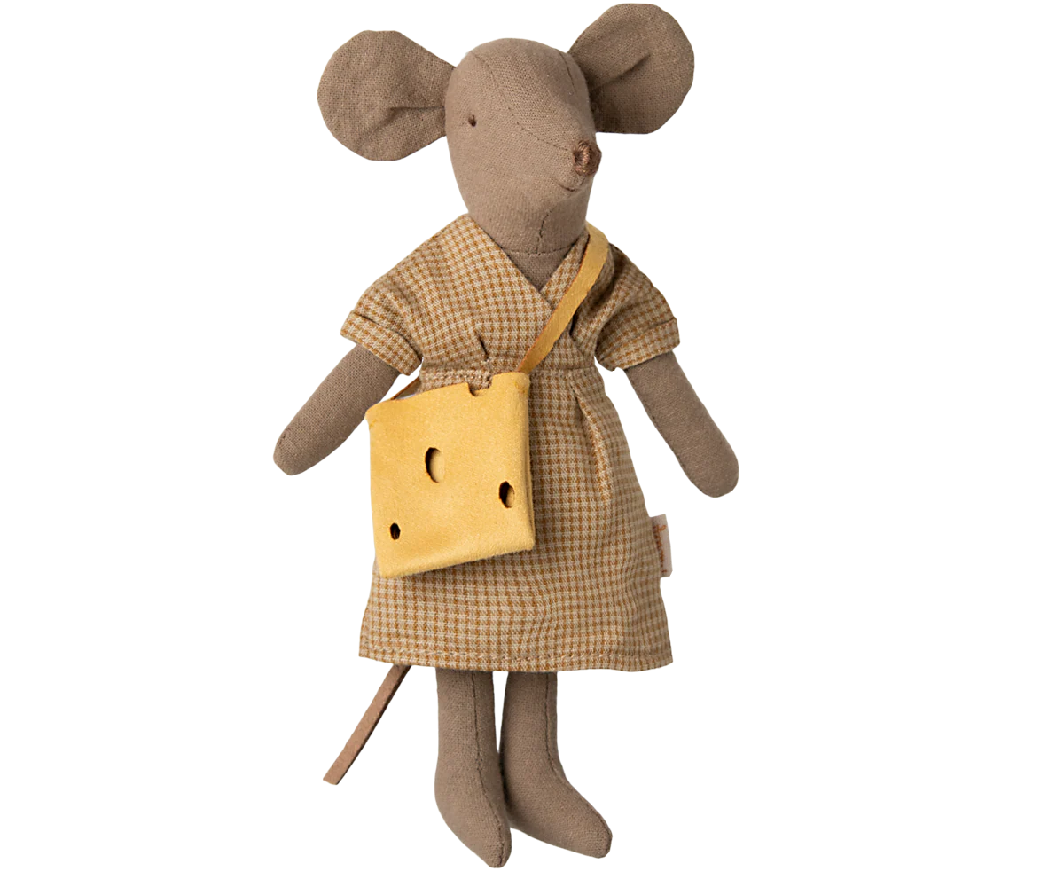 Maileg Dress and bag, Mum mouse - Image 3