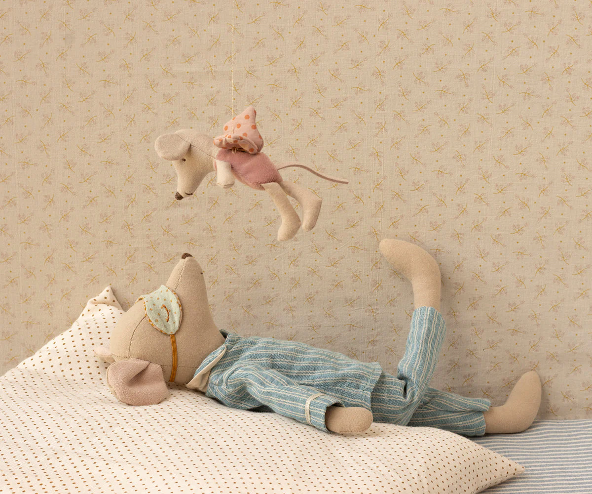 Maileg Fairy mouse, Little - Rose - Image 3