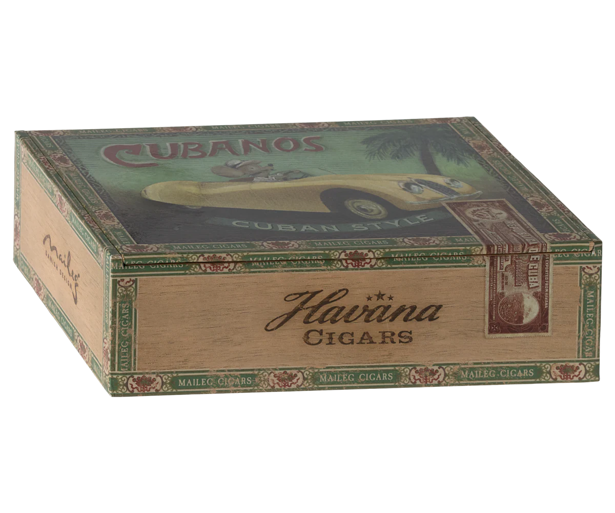 Maileg Grandma & Grandpa Mice in Cigarbox - Image 8