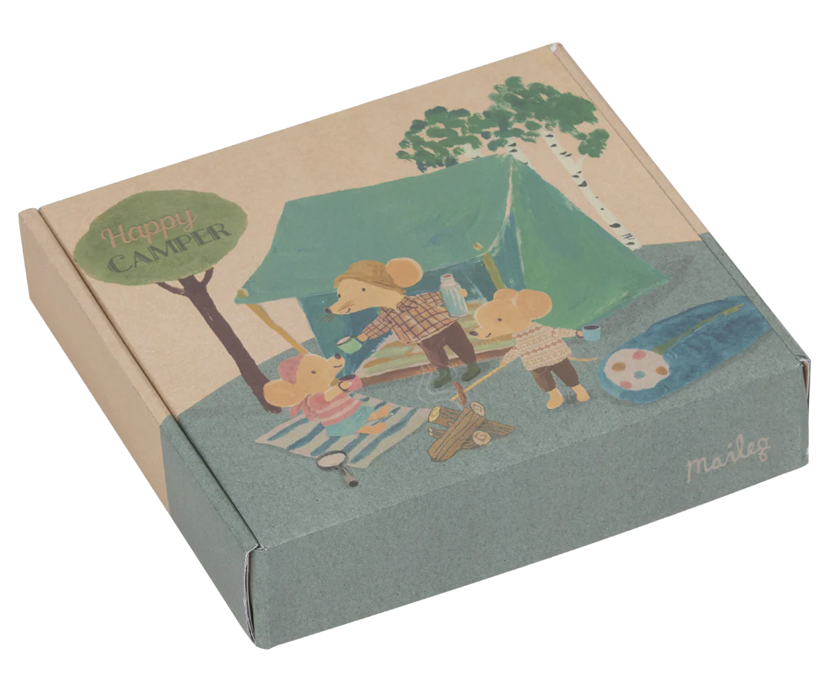 Maileg Happy Camper Tent, Mouse - Image 5