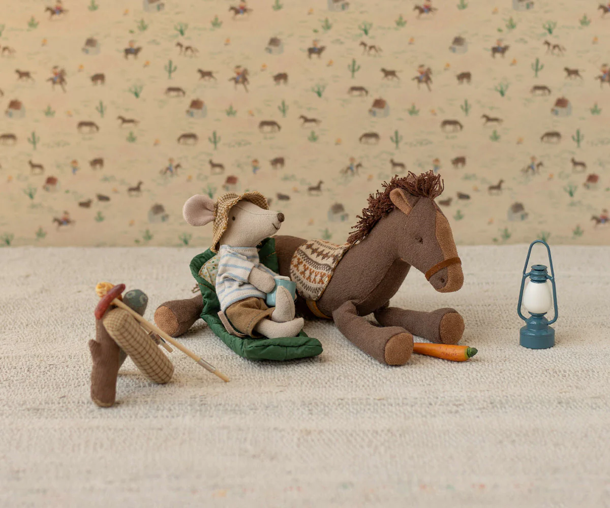 Maileg Hiker mouse, Big brother - Stripes - Image 2